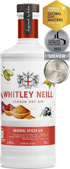 Whitley Neill London Dry ORIENTAL SPICED Gin 43% Vol. 0,7l