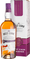 West Cork PORT CASK Single Malt Irish Whiskey 43% Vol. 0,7l in Giftbox