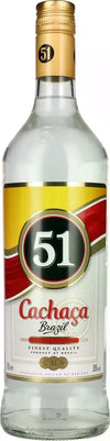 Cachaça 51 Brazil Sugar Cane Spirit 38% Vol. 1l