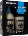 Knut Hansen Dry Gin 42% Vol. 0,5l in Giftbox with ceramic mug