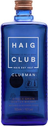 Haig Club CLUBMAN Single Grain Scotch Whisky 40% Vol. 0,7l