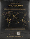 1423 S.B.S 24 DAYS OF RUM The Original Rum Box Black Edition 41,3% Vol. 24x0,02l in Giftbox with 2 Nosing glasses