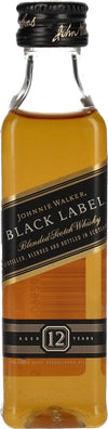 Johnnie Walker BLACK LABEL 12 Years Old Blended Scotch Whisky PET (Mini) 40% Vol. 0,05l