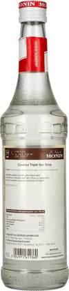 Le Sirop de MONIN CURACAO TRIPLE SEC 0,7l