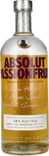 Absolut PASSIONFRUIT Flavored Vodka 38% Vol. 1l