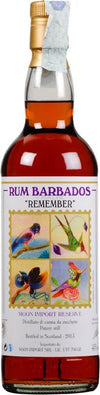 Moon Import REMEMBER Rum Barbados Patent and Pot Still 2022 45% Vol. 0,7l in Giftbox
