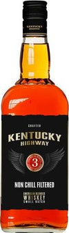 Kentucky Highway Crafted Small Batch American Blended Whiskey 40% Vol. 1l