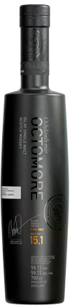 Octomore EDITION 15.1 Super Heavily Peated Islay Whisky 59,1% Vol. 0,7l