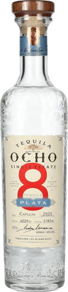 Tequila Ocho Plata CAPULIN Single Estate 40% Vol. 0,5l