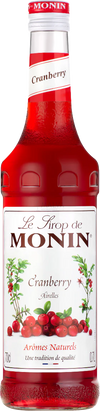 Le Sirop de MONIN CRANBERRY 0,7l