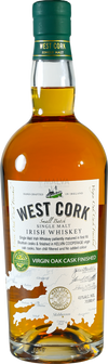West Cork VIRGIN OAK CASK Single Malt Irish Whiskey 43% Vol. 0,7l in Giftbox