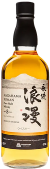Nagahama Roman 8 Years Old Pure Malt Whisky 47% Vol. 0,7l in Giftbox