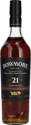 Bowmore 21 Years Old Sherry Oak Cask Islay Single Malt 46,8% Vol. 0,7l