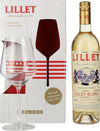 Lillet Blanc 17% Vol. 0,75l in Giftbox with glass