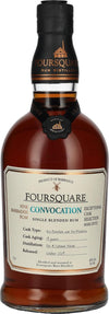 Foursquare 14 Years Old CONVOCATION Single Blended Rum 62% Vol. 0,7l