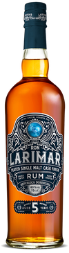 Ron Larimar 5 Years Old Small Batch Rum Peated Single Malt Cask Finish 40% Vol. 0,7l