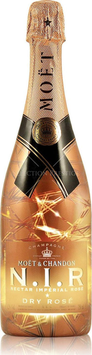 Moët & Chandon N.I.R. Dry Rosé Sec Luminous Edition Champagne 12