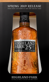 Highland Park 25 Years Old SPRING RELEASE 2019 46% Vol. 0,7l in Giftbox