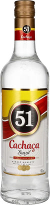 Cachaça 51 Brazil Sugar Cane Spirit 40% Vol. 0,7l