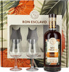 Ron Esclavo GRAN RESERVA OVERPROOF Ron Dominicana 57,5% Vol. 0,5l in Giftbox with 2 glasses