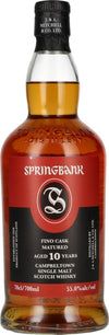 Springbank 10 Years Old Fino Cask Matured Campbeltown Single Malt Scotch Whisky 55% Vol. 0,7l