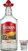 Sierra Tequila Blanco 38% Vol. 0,7l with glass
