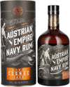Austrian Empire Navy COGNAC CASK Rum 46,5% Vol. 0,7l in Giftbox