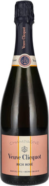 Veuve Clicquot Champagne Rich ROSÉ 12% Vol. 0,75l