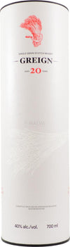 Greign 20 Years Old Single Grain Scotch Whisky 40% Vol. 0,7l in Giftbox