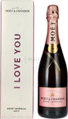 Moët & Chandon ROSÉ IMPÉRIAL Brut I Love You Edition Champagne 12% Vol. 0,75l in Giftbox