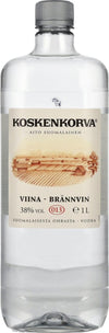Koskenkorva Vodka VIINA - BRÄNNVIN PET 38% Vol. 1l