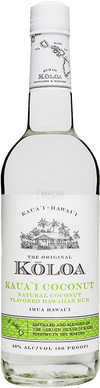 Kōloa Kaua'i COCONUT Hawaiian Rum 40% Vol. 0,7l