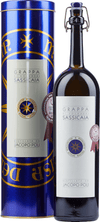 Poli GRAPPA BARILI DI SASSICAIA 40% Vol. 0,5l in Tinbox