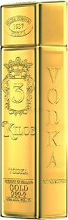 3 Kilos Vodka Gold 999.9 40% Vol. 1l