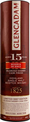 Glencadam RESERVA DE JEREZ 15 Years Old Single Malt OLOROSO SHERRY CASK FINISH 46% Vol. 0,7l in Giftbox