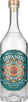 Topanito Mezcal Artesanal Blanco 100% Mague Espadín 40% Vol. 0,7l