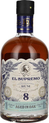 El Supremo 8 Year Old OAK CASK Rum 40% Vol. 0,7l