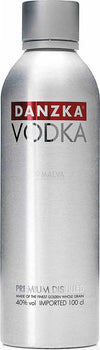 Danzka Vodka ORIGINAL Premium Distilled 40% Vol. 1l