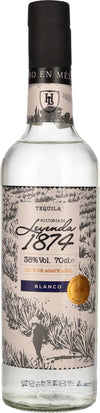 Historia de Leyenda 1874 Blanco 100% de Agave Azul 38% Vol. 0,7l