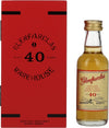 Glenfarclas 40 Years Old Highland Single Malt Scotch Whisky 43% Vol. 0,05l in Giftbox (MINI)