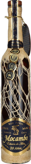Mocambo Ron Añejo 20 Años Barrica Selecta Premium Edición de Arte 40% Vol. 0,5l