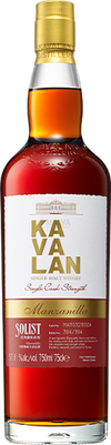 Kavalan SOLIST Manzanilla Whisky 0,7l in Wooden box