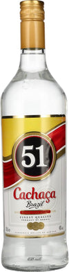 Cachaça 51 Brazil Sugar Cane Spirit 40% Vol. 1l