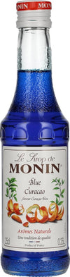 Le Sirop de MONIN BLUE CURACAO 0,25l