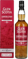 Glen Scotia 9 Years Old CAMPBELTOWN Festival Edition Single Malt Scotch Whisky 54,3% Vol. 0,7l in Giftbox