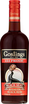 Goslings Black Seal 151 PROOF Bermuda Black Rum 75,5% Vol. 0,7l