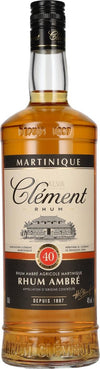 Clément Ambré Agricole Rhum 40% Vol. 1l