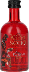 King of Soho Variorum Pink Strawberry Gin 37,5% Vol. 0,05l (Mini)