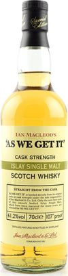 'As We Get It' Ian Macleod's AS WE GET IT Islay Single Malt Cask Strength 61,2% Vol. 0,7l