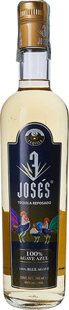 3 Josés Tequila REPOSADO 100% Agave Azul 40% Vol. 0,7l